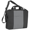Branded Promotional SHOULDER BAG in Black & Grey Bag From Concept Incentives.