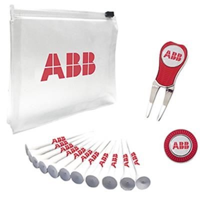 Branded Promotional MIST GP1 - ATOMIC GOLF FORK - ATOMIC HOLDER- 20 TEES Golf Gift Set From Concept Incentives.