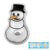 Branded Promotional SNOWMAN SHAPE HEATED GEL HOT PACK HAND WARMER Hot Pack From Concept Incentives.