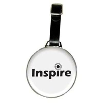 Branded Promotional BERKSHIRE METAL BAG TAG Golf Bag Tag From Concept Incentives.