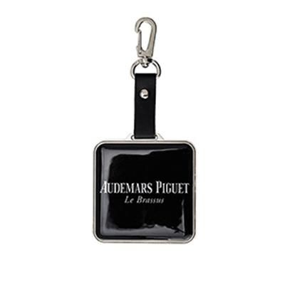 Branded Promotional ELITE SQUARE METAL BAG TAG Golf Bag Tag From Concept Incentives.