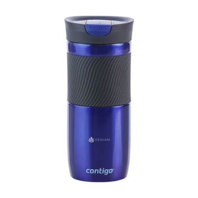Branded Promotional CONTIGO¬Æ BYRON MEDIUM THERMO CUP in Black Travel Mug From Concept Incentives.