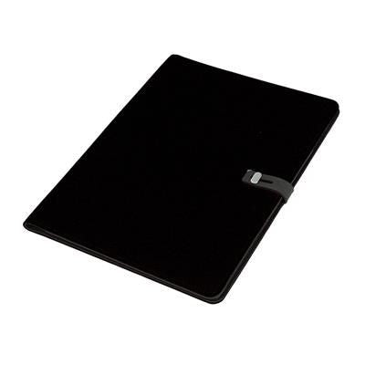 Branded Promotional DOCUMENT HOLDER with Stripe Note Book & Calendar on Every Page Document Wallet From Concept Incentives.