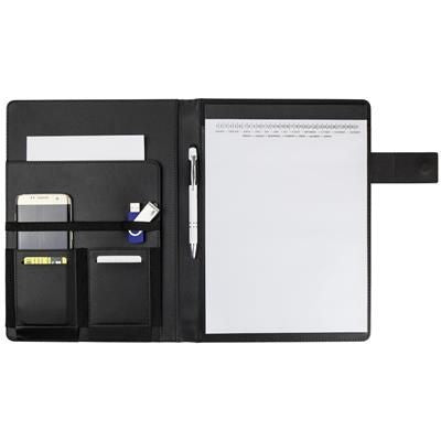 Branded Promotional A4 DOCUMENT FOLDER with Pockets in the Inside & Note Book Document Wallet From Concept Incentives.