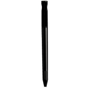 Branded Promotional OASIS EXTRA TWIST ACTION PLASTIC BALL PEN in Solid Black Pen From Concept Incentives.