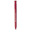 Branded Promotional OASIS EXTRA TWIST ACTION PLASTIC BALL PEN in Solid Red Pen From Concept Incentives.