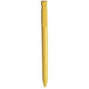 Branded Promotional OASIS EXTRA TWIST ACTION PLASTIC BALL PEN in Solid Yellow Pen From Concept Incentives.