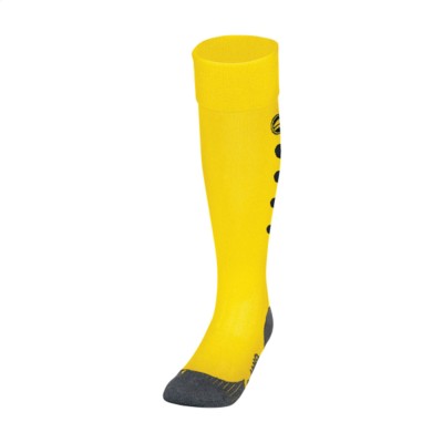 Branded Promotional JAKO¬Æ ROMA SPORTS SOCKS in Yellow Socks From Concept Incentives.