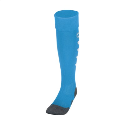 Branded Promotional JAKO¬Æ ROMA SPORTS SOCKS in Turquoise Socks From Concept Incentives.