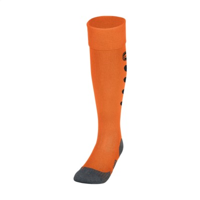 Branded Promotional JAKO¬Æ ROMA SPORTS SOCKS in Fluorescent Orange Socks From Concept Incentives.