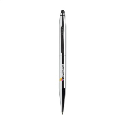 Branded Promotional CROSS TECH2 STYLUS PEN in chrome Pen From Concept Incentives.