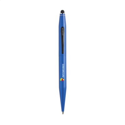 Branded Promotional CROSS TECH2 STYLUS PEN in Blue Pen From Concept Incentives.