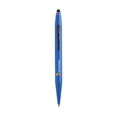 Branded Promotional CROSS TECH2 STYLUS PEN in Blue Pen From Concept Incentives.