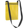 Branded Promotional NON WOVEN SHOULDER BAG in Yellow Bag From Concept Incentives.