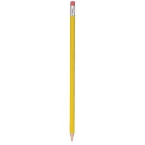 Branded Promotional BG WOOD PENCIL in Yellow Pencil From Concept Incentives.