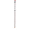 Branded Promotional BG WOOD PENCIL in White Pencil From Concept Incentives.