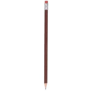 Branded Promotional BG WOOD PENCIL in Burgundy Pencil From Concept Incentives.