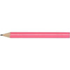 Branded Promotional HF1 HALF SIZE CUT END WOOD PENCIL in Pink Pencil From Concept Incentives.