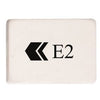 Branded Promotional BG E2 ERASER Pencil Eraser From Concept Incentives.