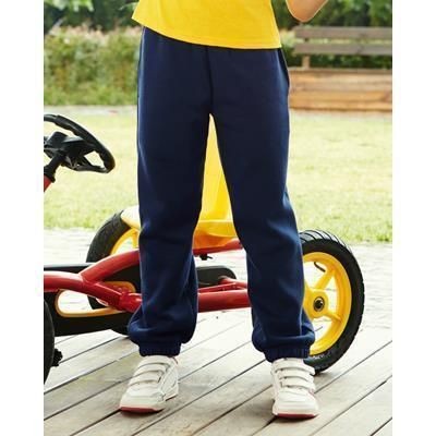 Branded Promotional FRUIT OF THE LOOM CHILDRENS JOGGING PANTS Jogging Pants From Concept Incentives.