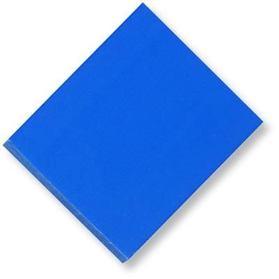 Branded Promotional TPR E4 SOLID ERASER in Blue Pencil Eraser From Concept Incentives.