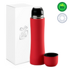 Branded Promotional COLORISSIMO THERMOS FLASK in Red from Concept Incentives