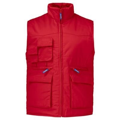 Branded Promotional PADDED VEST with Multiple Pockets Bodywarmer From Concept Incentives.