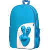 Branded Promotional SMILE HANDS DESIGN BACKPACK RUCKSACK in Turquoise Bag From Concept Incentives.