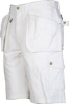 Branded Promotional PROJOB WORK SHORTS in White Shorts From Concept Incentives.