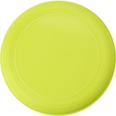 Branded Promotional PLASTIC FRISBEE in Pale Green Frisbee From Concept Incentives.
