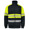 Branded Promotional HI-VIS TOP in Yellow & Black Jacket From Concept Incentives.