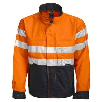 Branded Promotional PROJOB HIGH VISIBILITY REFLECTIVE SAFETY JACKET Jacket From Concept Incentives.