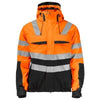 Branded Promotional PADDED HIGH VISIBILITY REFLECTIVE JACKET with Detachable Hood & Transfer Reflectors Jacket From Concept Incentives.