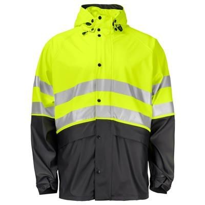 Branded Promotional RAIN JACKET Jacket From Concept Incentives.