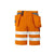 Branded Promotional PROJOB HIGH VISIBILITY REFLECTIVE WORK SAFETY SHORTS Shorts From Concept Incentives.
