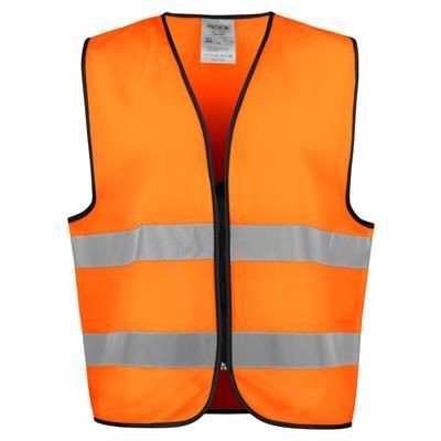 Branded Promotional SIMPLER VEST with Zipper Closure at Front Jacket From Concept Incentives.