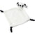 Branded Promotional PLUSH CLOTH in Black & White Soft Toy From Concept Incentives.