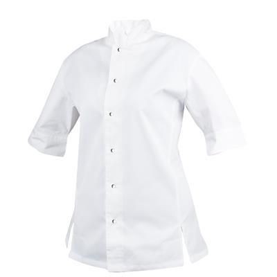 Branded Promotional FITTED CHEF COAT in Egyptian Cotton Coat From Concept Incentives.