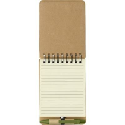 Branded Promotional SPIRAL WIRO BOUND NOTE BOOK Jotter from Concept Incentives