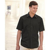 Branded Promotional FRUIT OF THE LOOM MENS SHORT SLEEVE POPLIN SHIRT Shirt From Concept Incentives.