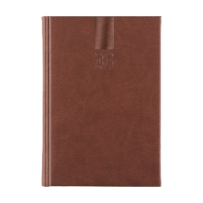 Branded Promotional EUROTOP SABANA DIARY in Brown from Concept Incentives