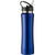 Branded Promotional ALUMINIUM METAL SPORTS DRINK BOTTLE in Cobalt Blue Sports Drink Bottle From Concept Incentives.