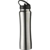 Branded Promotional ALUMINIUM METAL SPORTS DRINK BOTTLE in Silver Sports Drink Bottle From Concept Incentives.