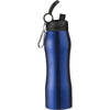 Branded Promotional ALUMINIUM METAL SPORTS DRINK BOTTLE in In Cobalt Blue Sports Drink Bottle From Concept Incentives.