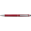 Branded Promotional PLASTIC TWIST ACTION BALL PEN & TOUCH SCREEN STYLUS in Red Pen From Concept Incentives.