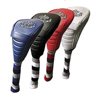 Branded Promotional LEATHERETTE DRIVER GOLF HEADCOVER Golf Club Cover From Concept Incentives.