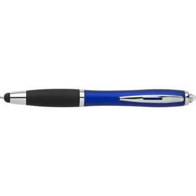 Branded Promotional 3 IN 1 TOUCH SCREEN PEN & STYLUS in Blue Pen From Concept Incentives.