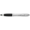 Branded Promotional 3 IN 1 TOUCH SCREEN PEN & STYLUS in Silver Pen From Concept Incentives.