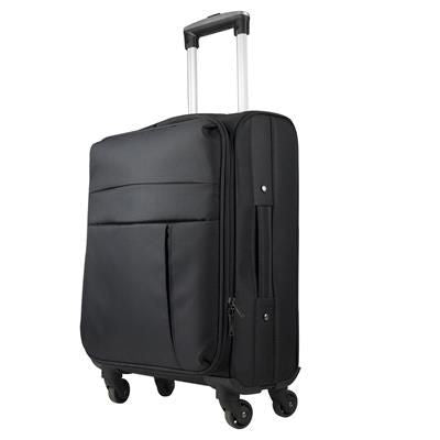 Branded Promotional LIGHTWEIGHT 4-WHEELED TROLLEY Bag From Concept Incentives.