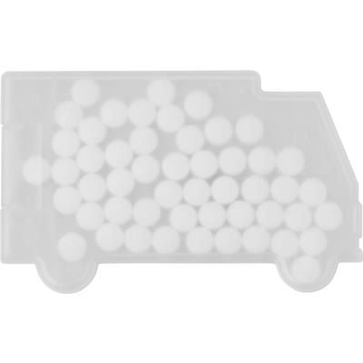 Branded Promotional VAN SHAPE MINTS CARD in White Mints From Concept Incentives.